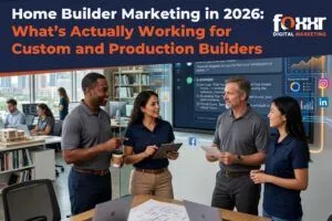 Home builder marketing in 2026: what's actually working for custom and production builders. 1