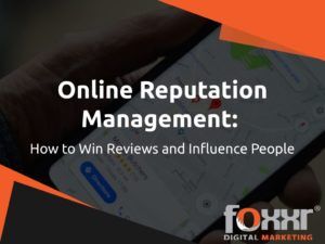 Online reputation management: how to win reviews and influence people 1