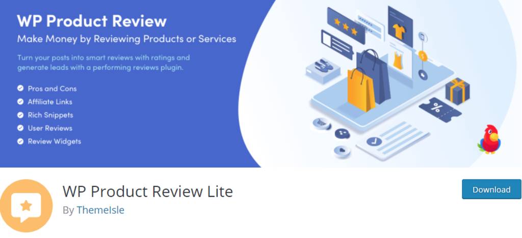 Wp product review lite