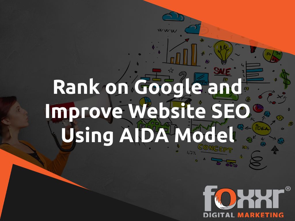 Rank on google improve seo using aida model