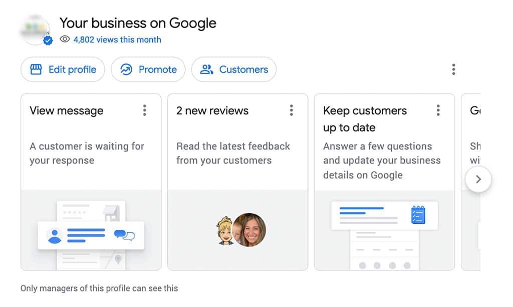 Google my business rebrands to google business profile 1