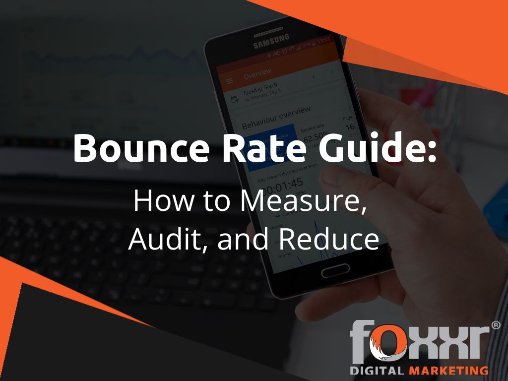 Bounce rate guide measure audit reduce