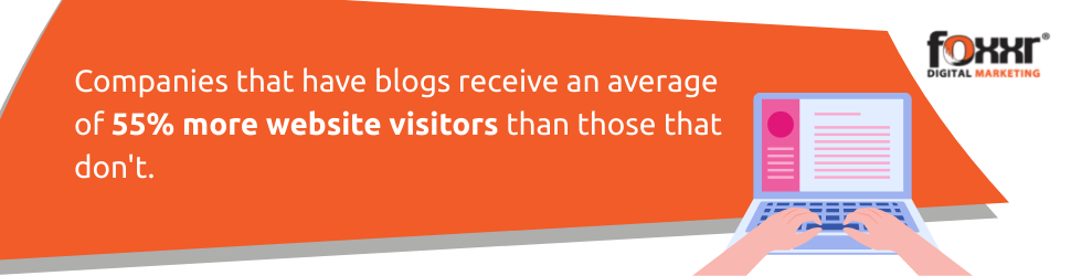 Blogging gets more website visitors