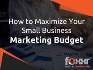 Small business marketing budget