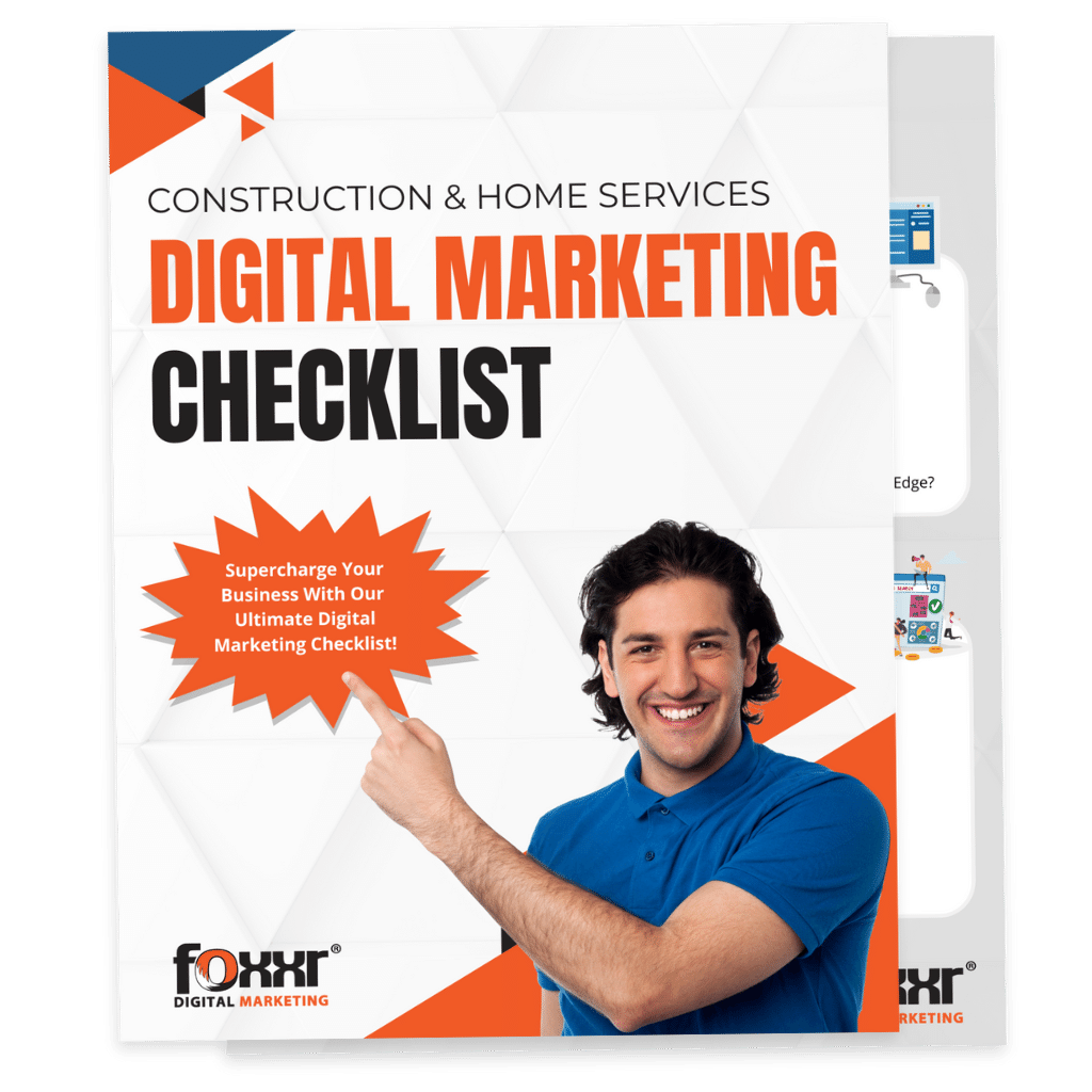 Free digital marketing checklist with cover