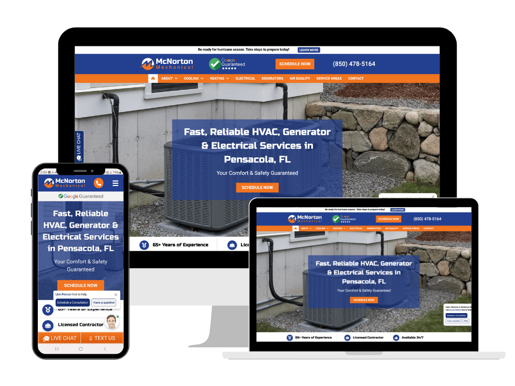 Rd Mcnorton Mechanical Hvac repair in pensacola, fl