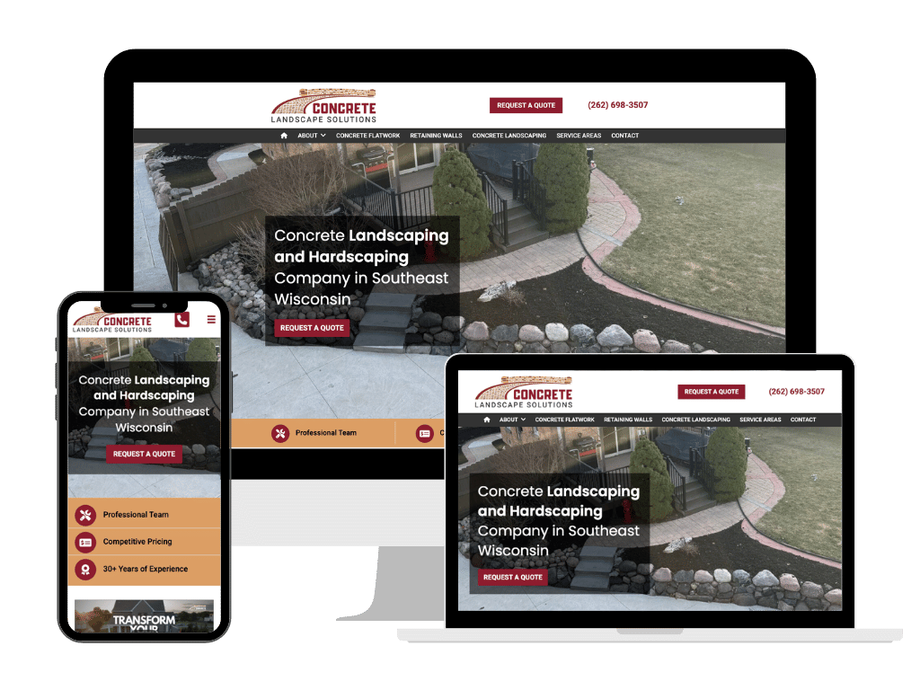 Concrete landscape solutions