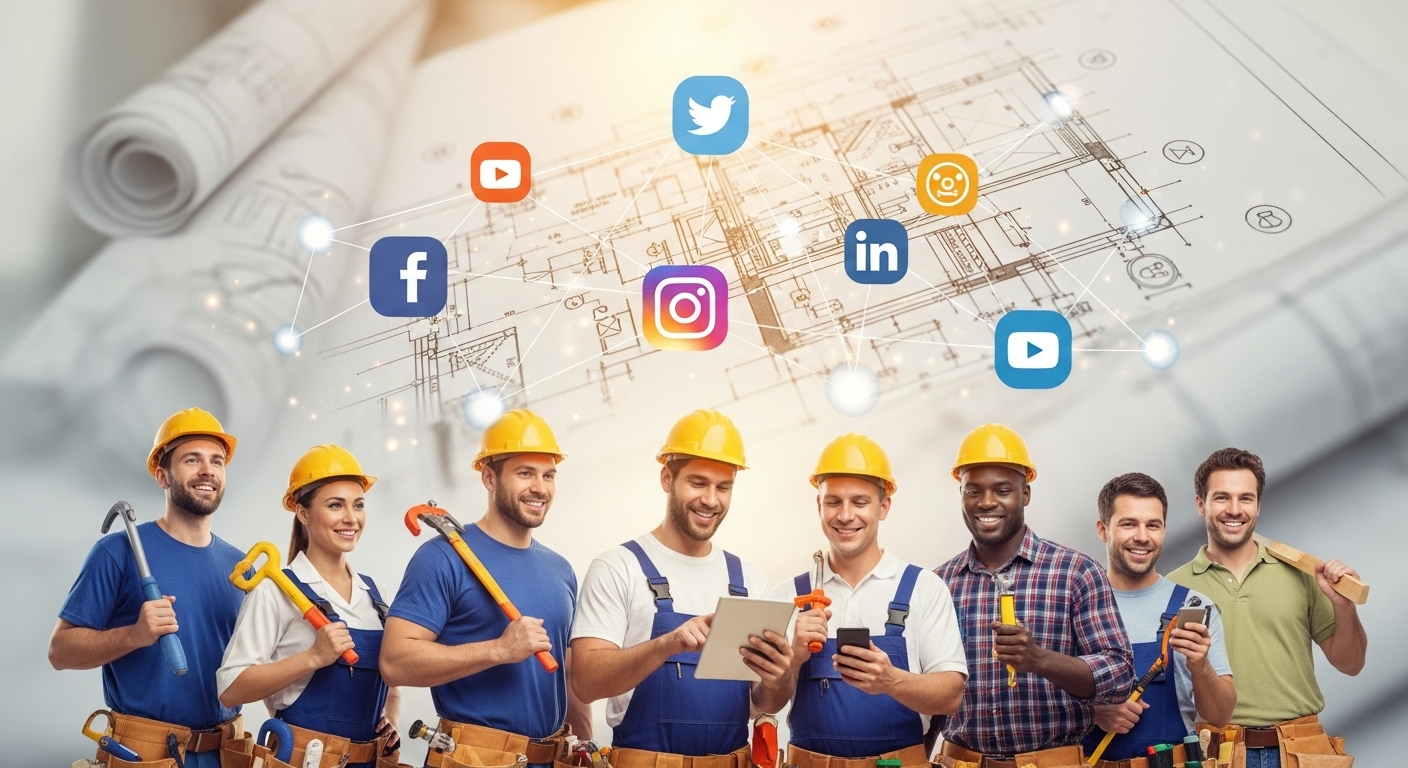 Social media marketing services designed for local contractors