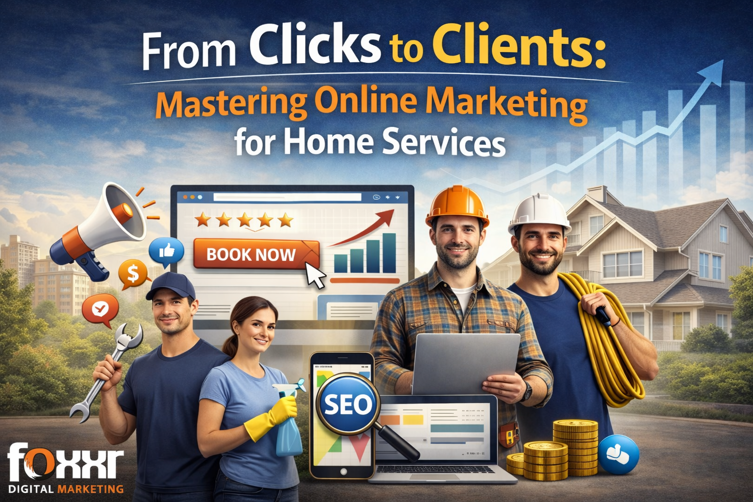 Home service online marketing