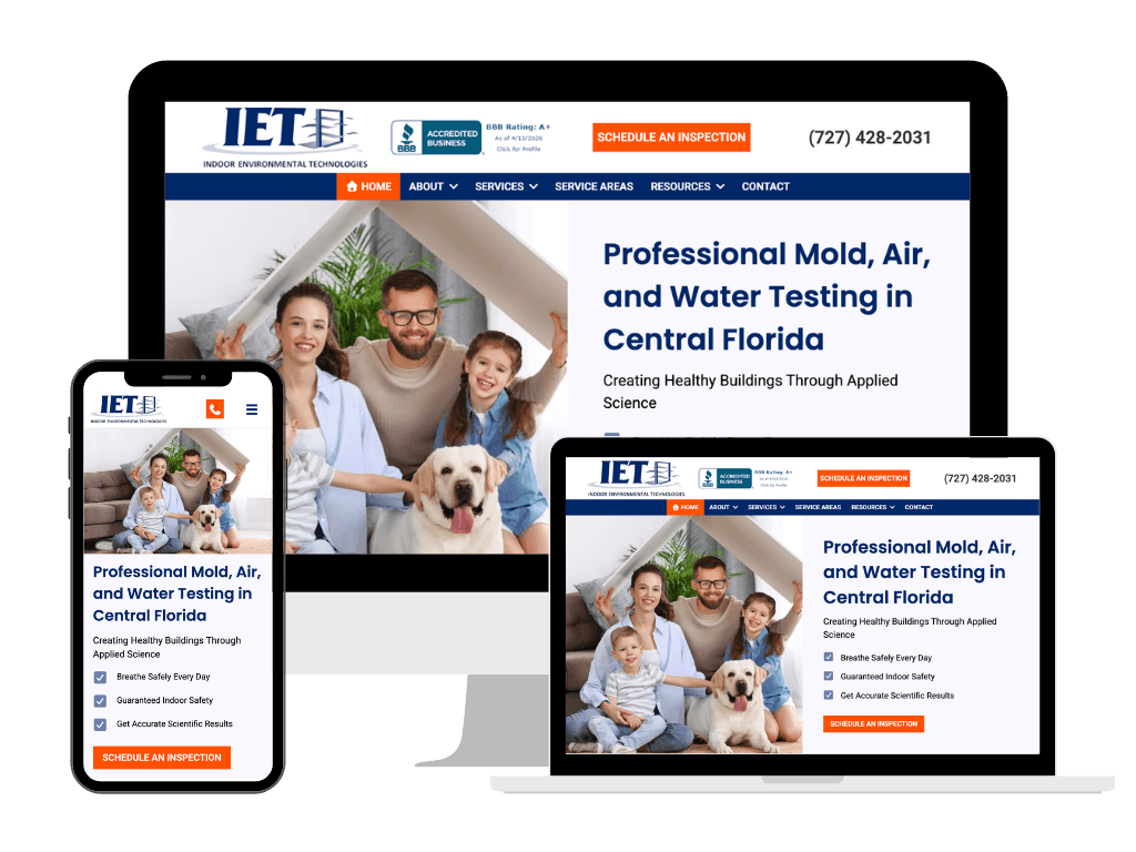 Professional mold, air, and water testing in central florida