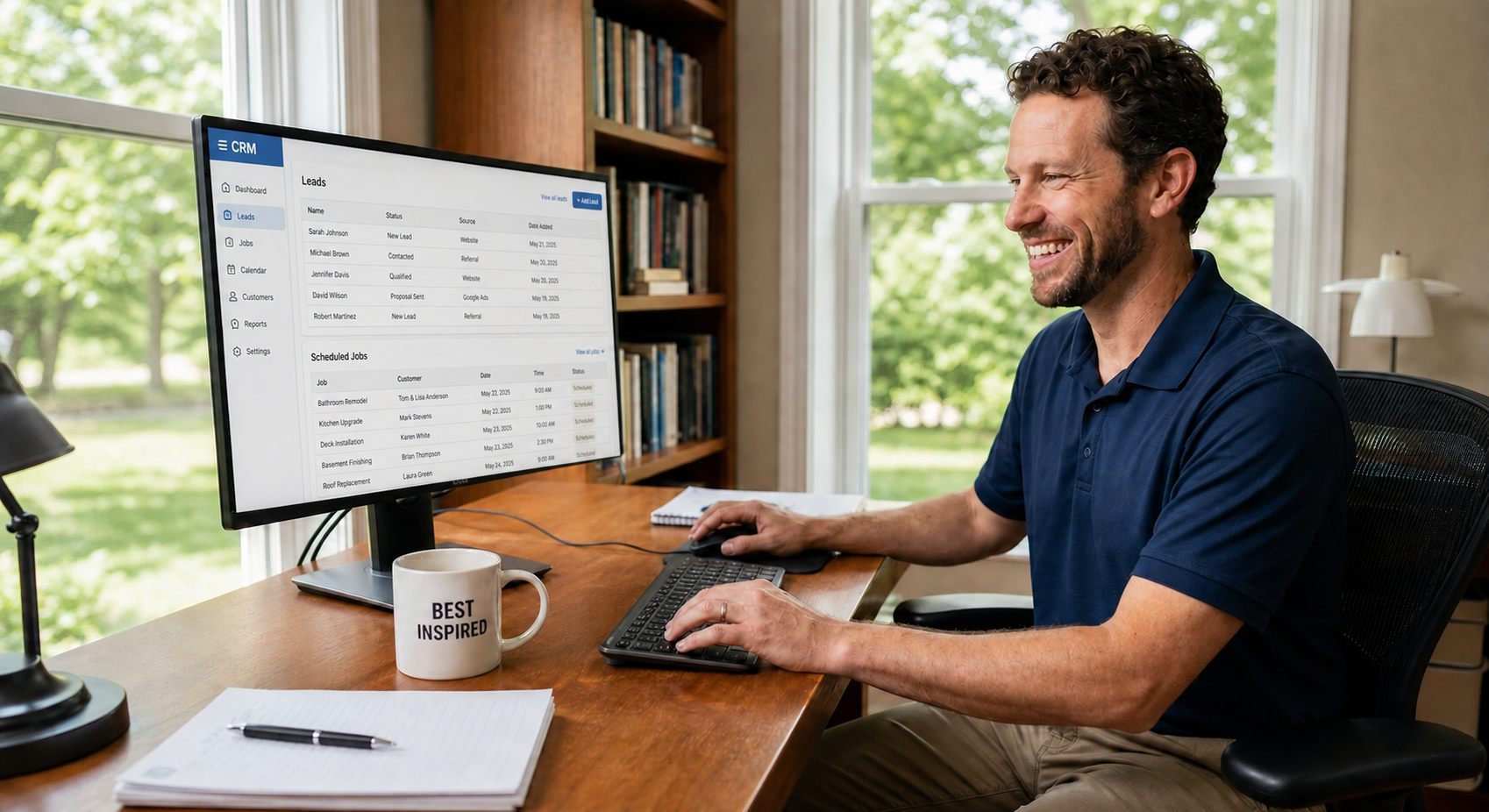 Commercial contractor marketing system