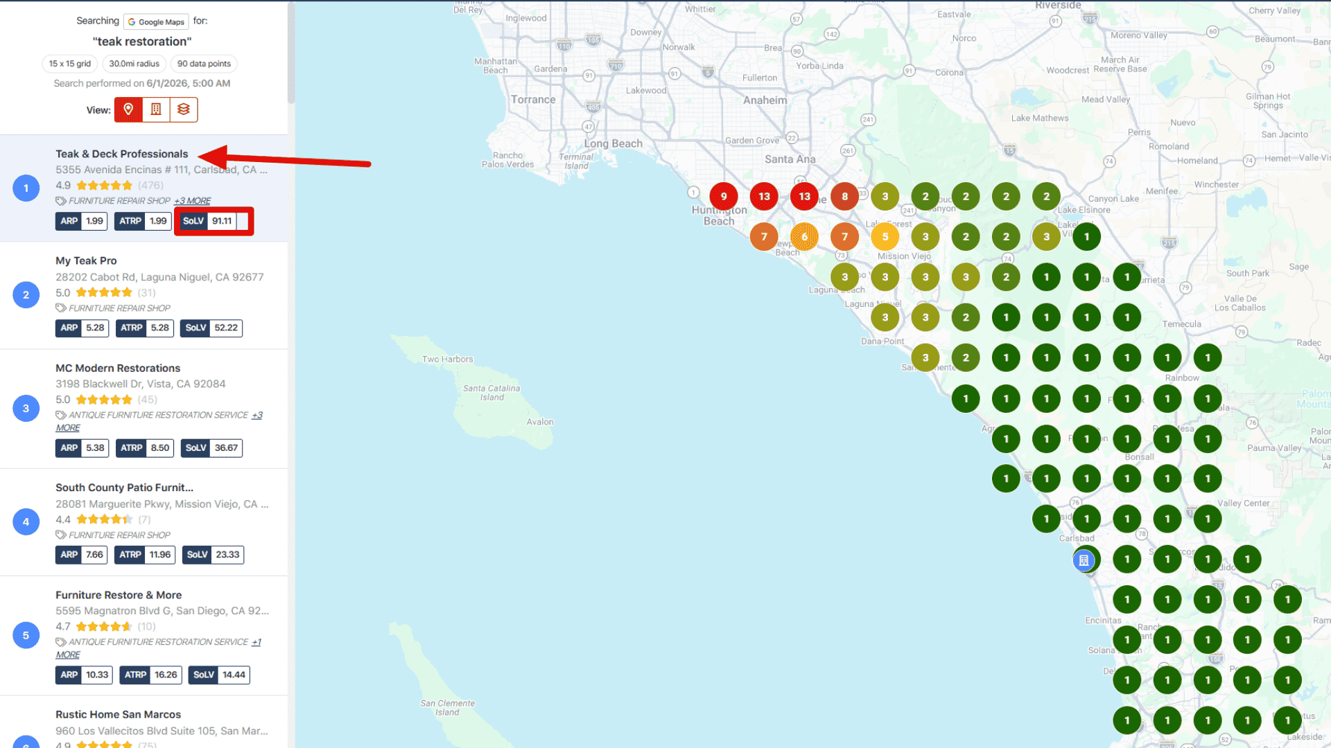 Teak restoration carlsbad, ca grid