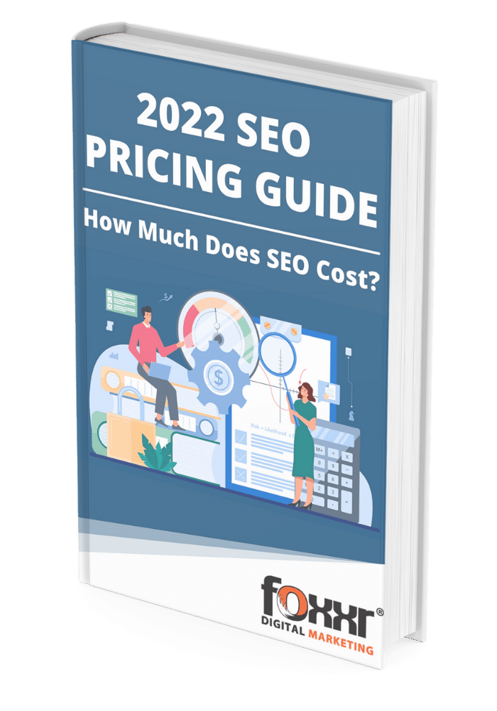 2022 seo pricing guide cover mockup