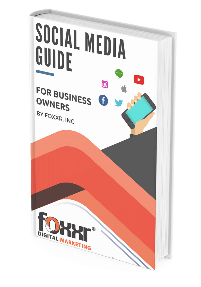 Social media guide for business owners cover mockup